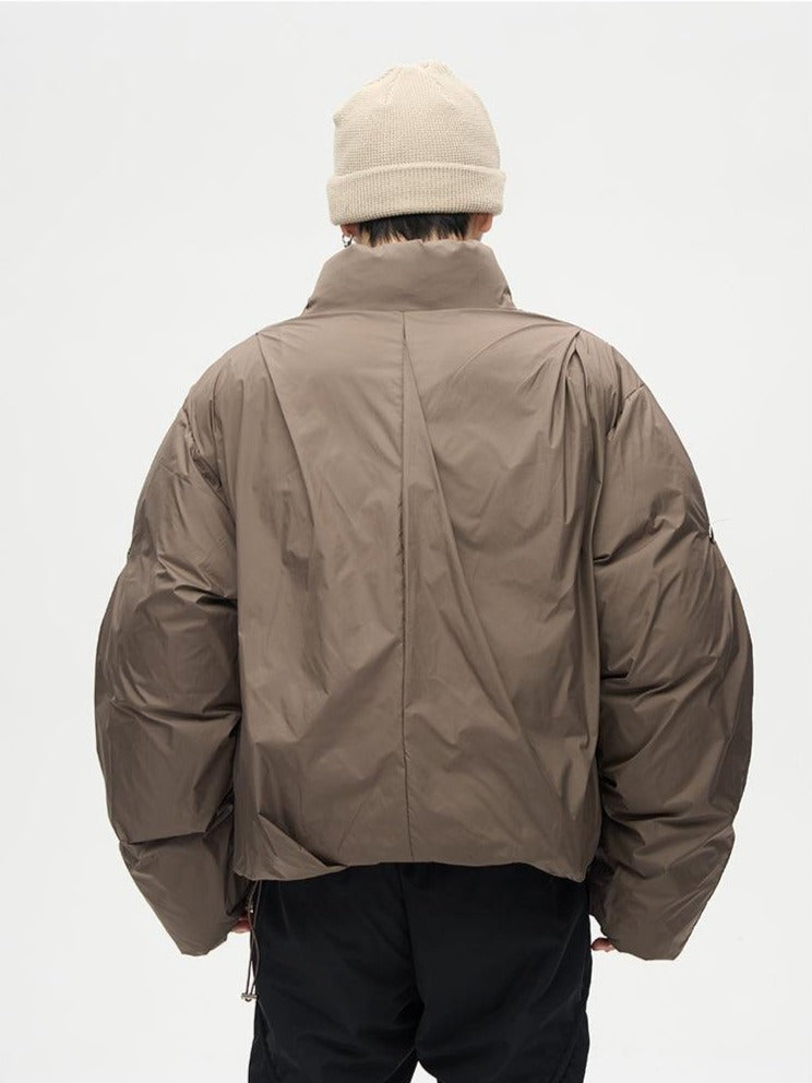 77F7GHT Layered Puffer Jacket