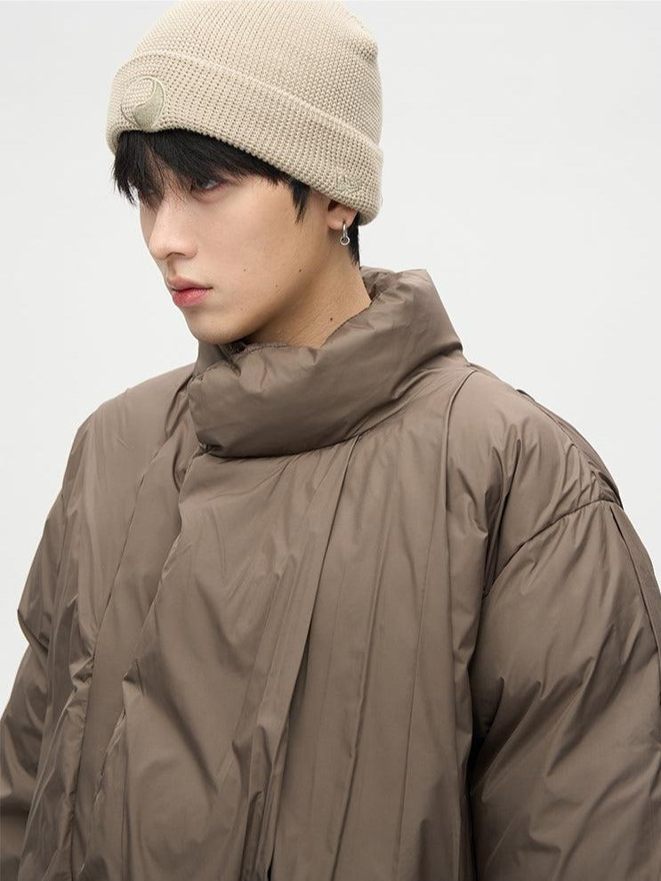 77F7GHT Layered Puffer Jacket
