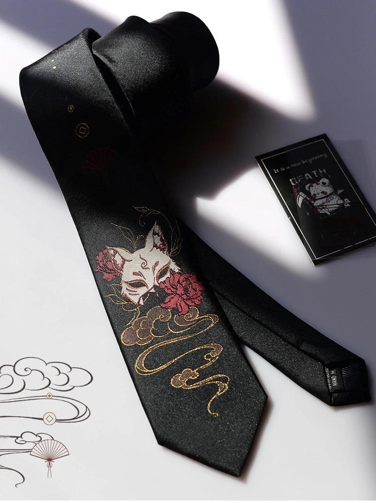 Fox-Themed Necktie