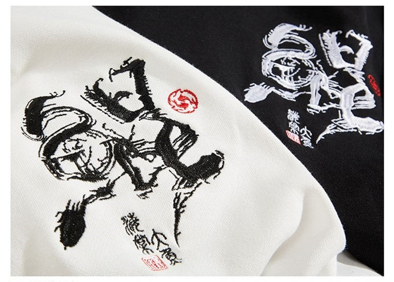 Embroidered Coastal Hoodie