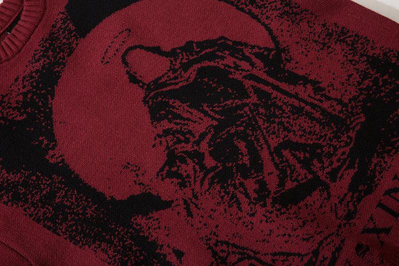 Ripped Knit Sweater - 'Reaper' Edition