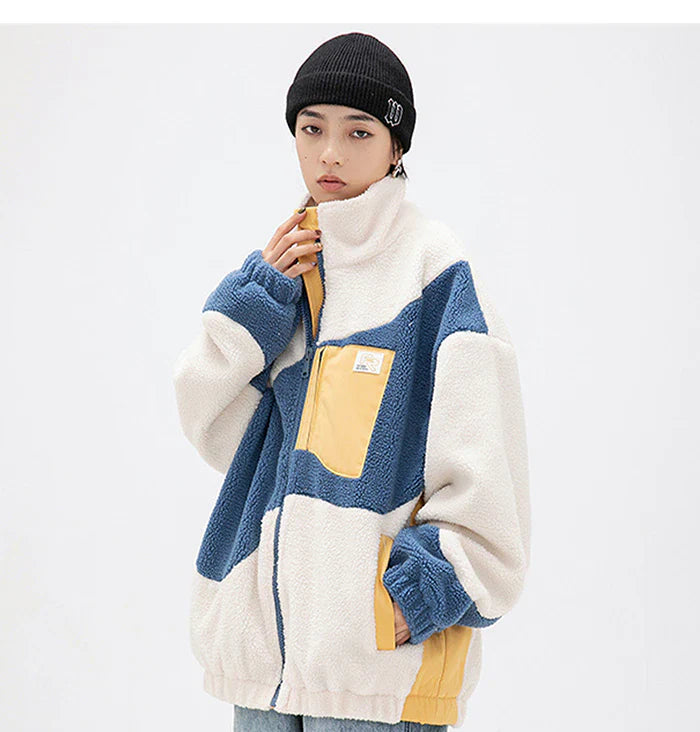 Twist Fleece Zip-Up Jacket