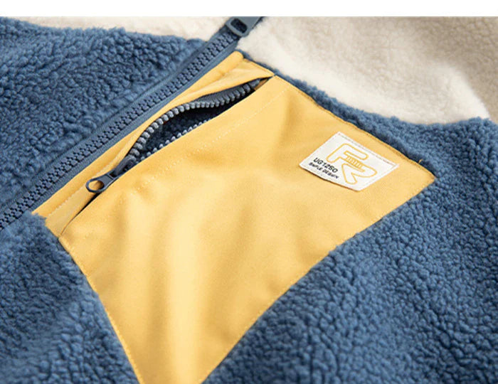 Twist Fleece Zip-Up Jacket