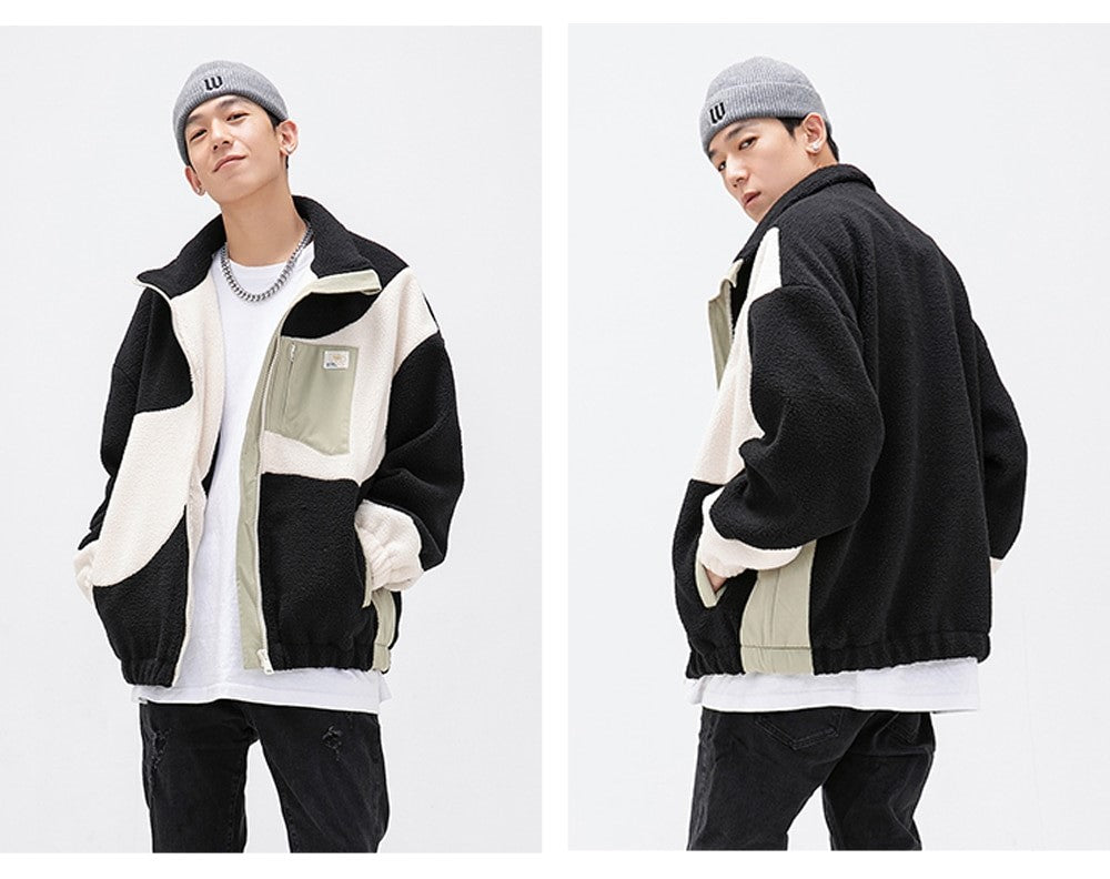 Twist Fleece Zip-Up Jacket