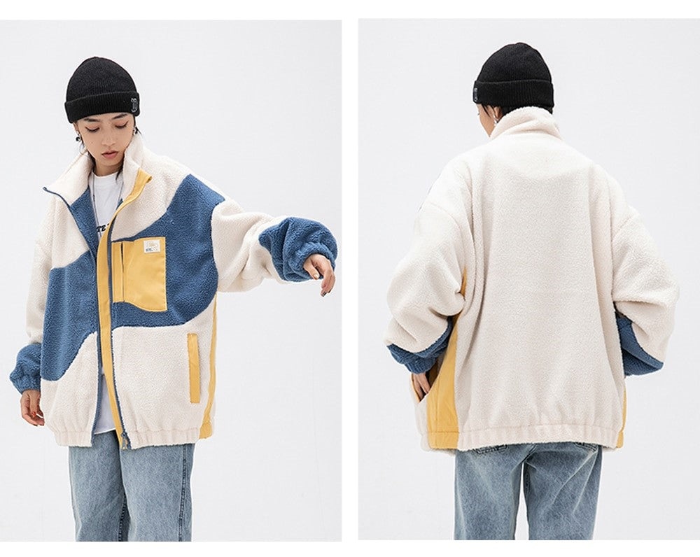 Twist Fleece Zip-Up Jacket