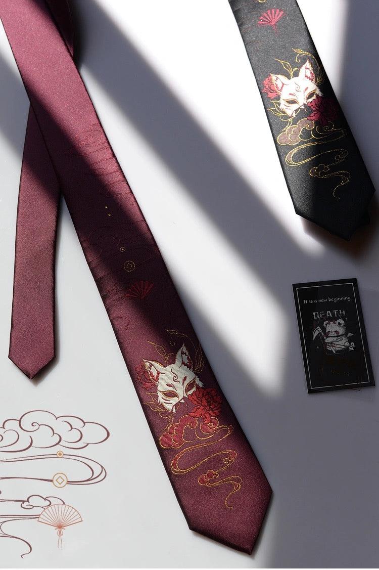 Fox-Themed Necktie