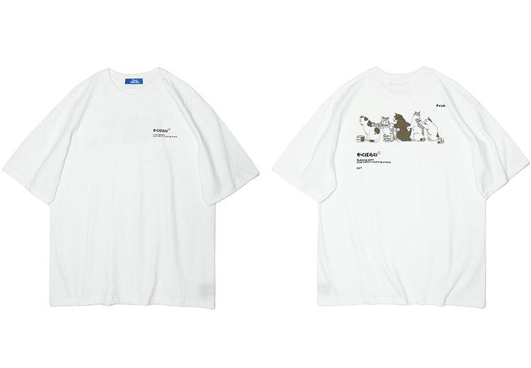 Cat-Themed Massage Train T-Shirt