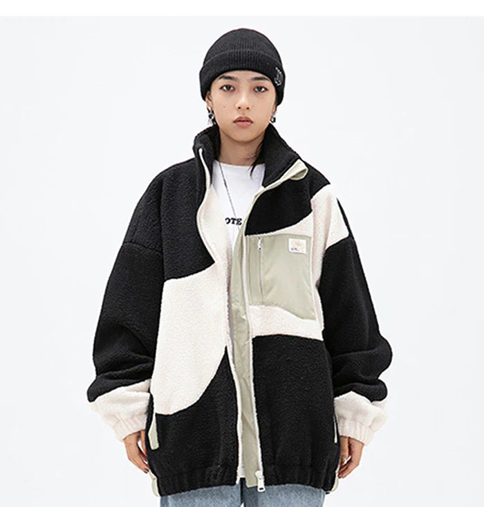 Twist Fleece Zip-Up Jacket