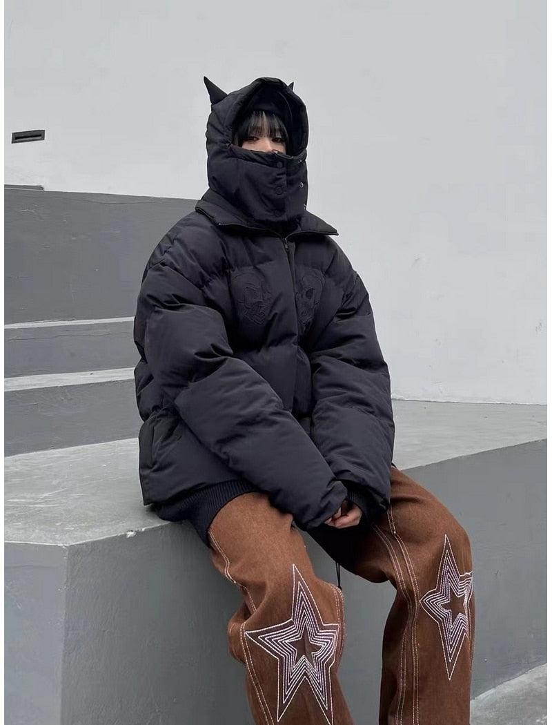 Fiery Devil Puffer Jacket