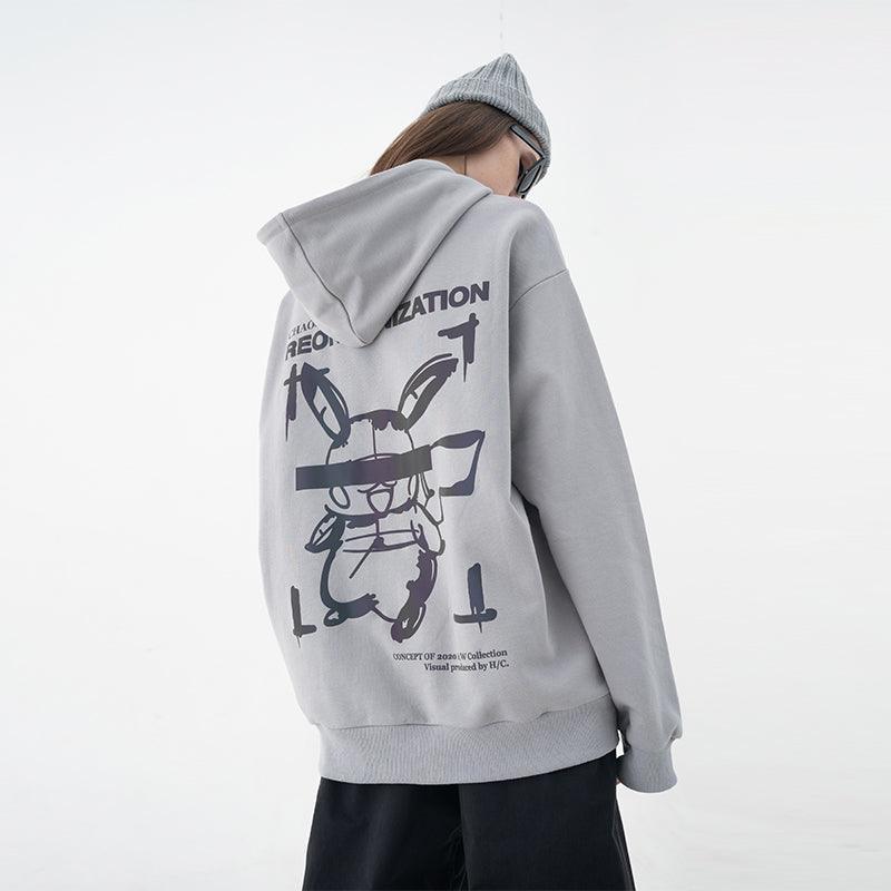 HARSH and CRUEL Blinded Monster Reflective Hoodie with 3M Technology