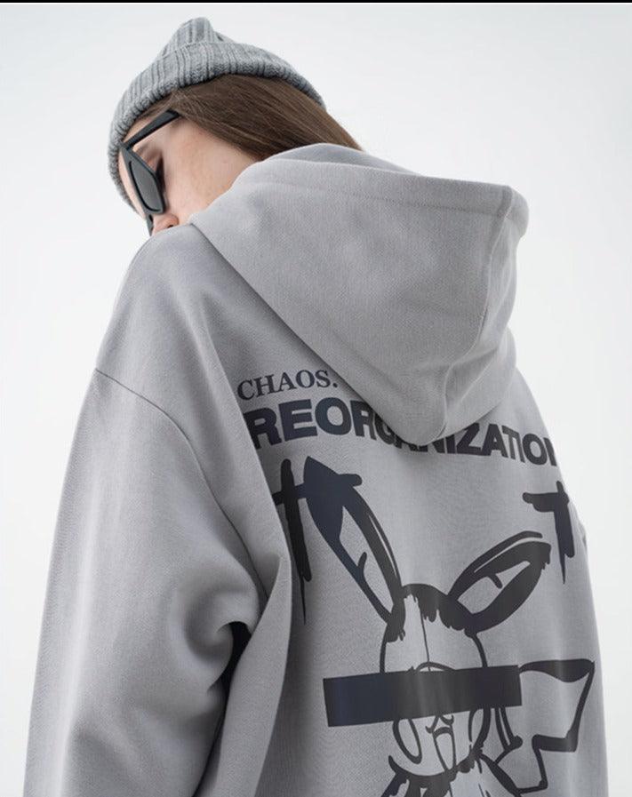 HARSH and CRUEL Blinded Monster Reflective Hoodie with 3M Technology