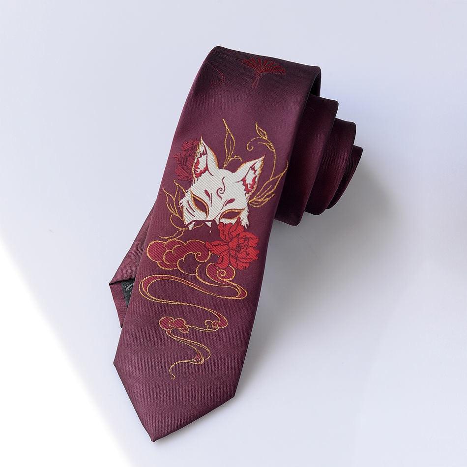 Fox-Themed Necktie