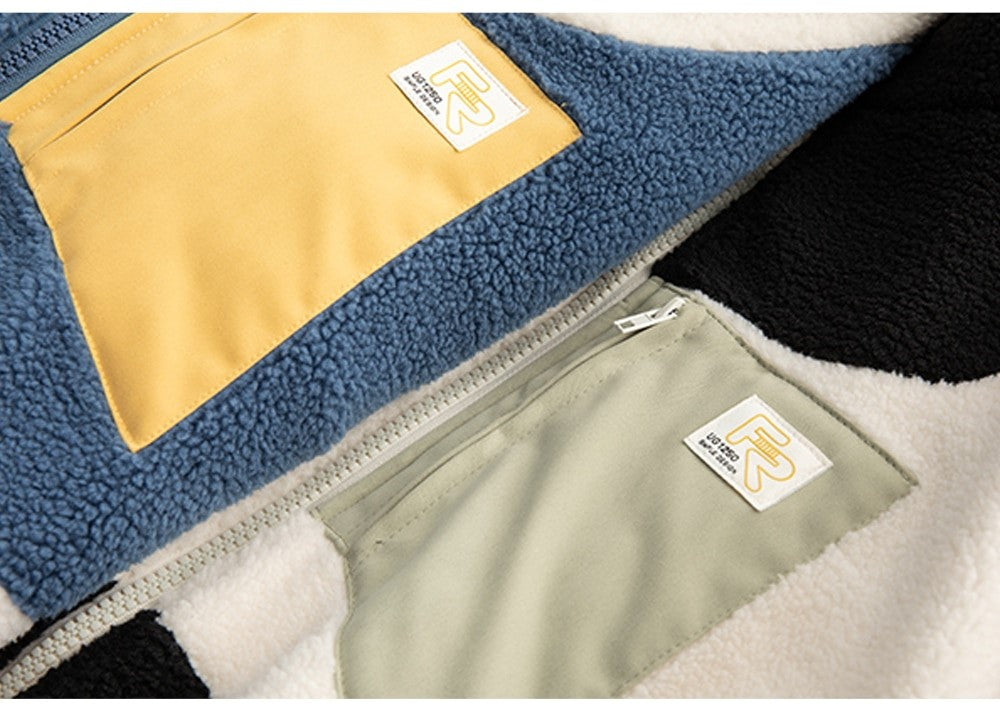 Twist Fleece Zip-Up Jacket