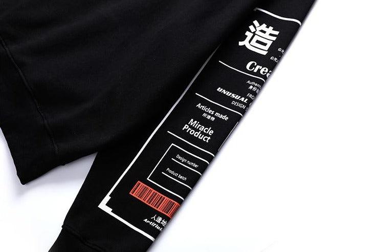 Graffiti-Style Kanji Hoodie