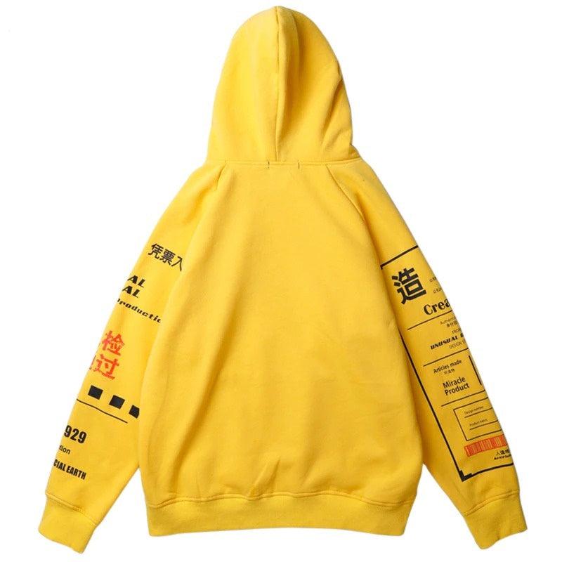 Graffiti-Style Kanji Hoodie