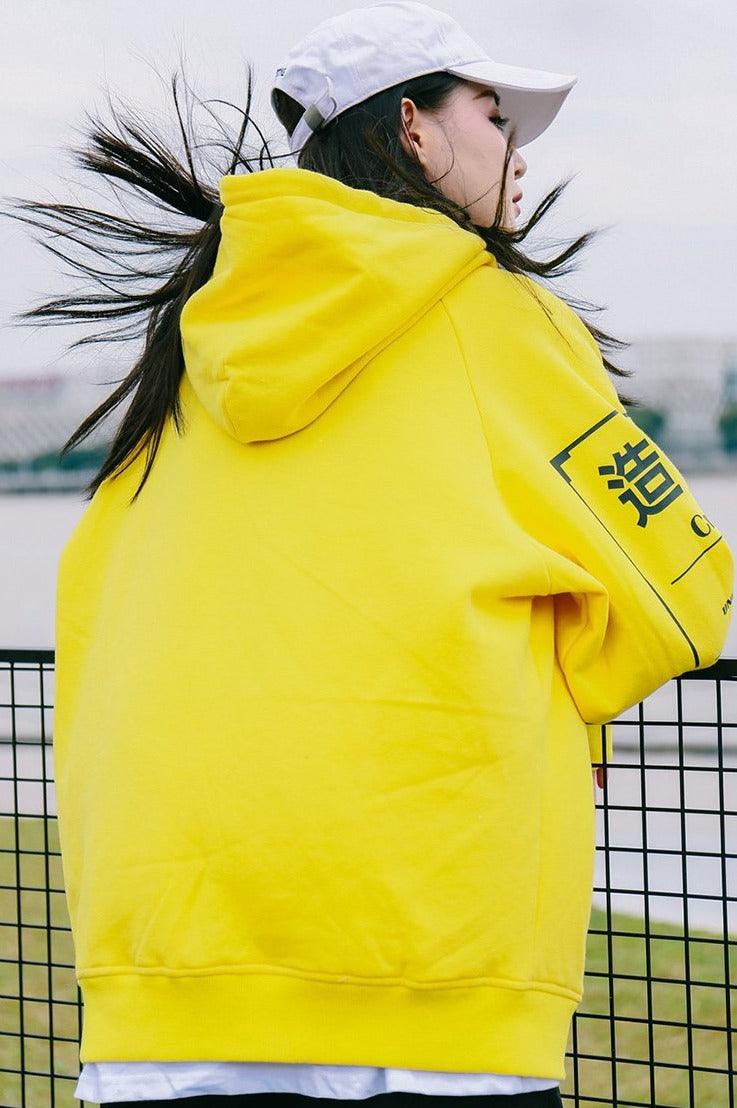 Graffiti-Style Kanji Hoodie