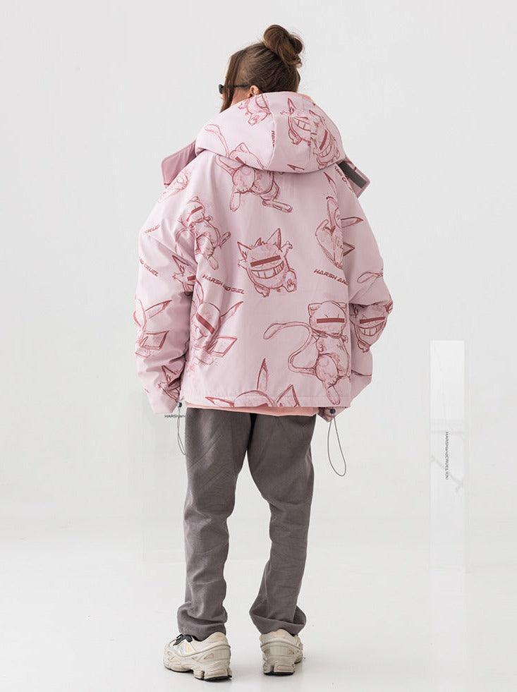 Harsh & Cruel Blinded Monsters Parka Coat