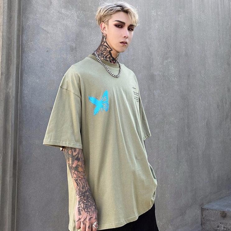 Painted Butterfly Graphic T-Shirt