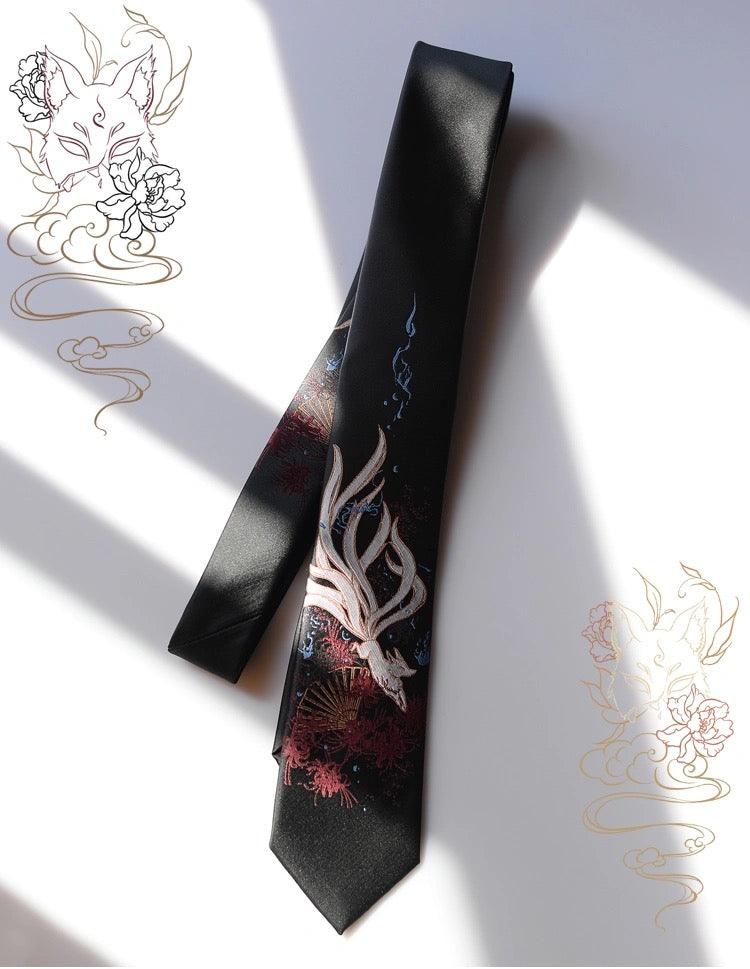 Fox-Themed Necktie