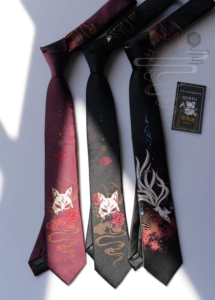 Fox-Themed Necktie