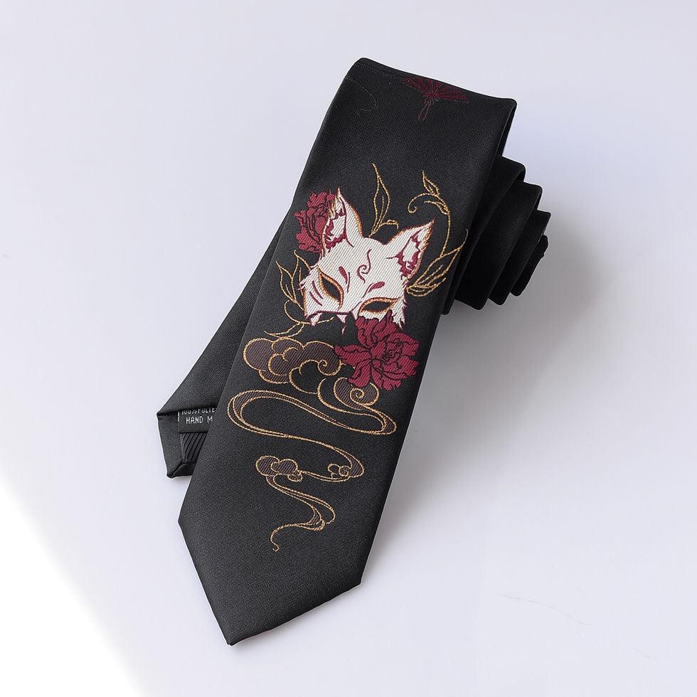 Fox-Themed Necktie