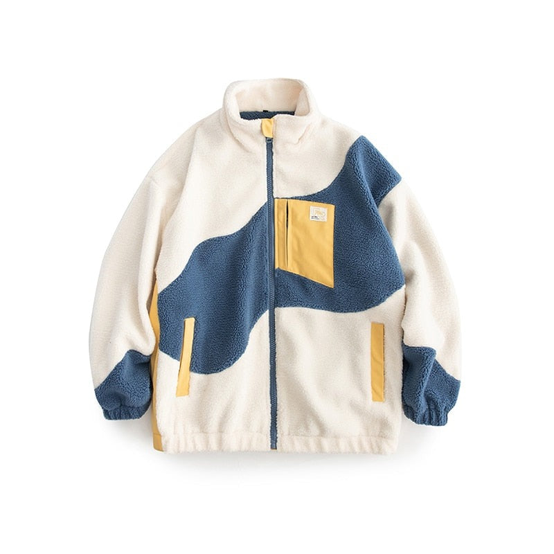 Twist Fleece Zip-Up Jacket