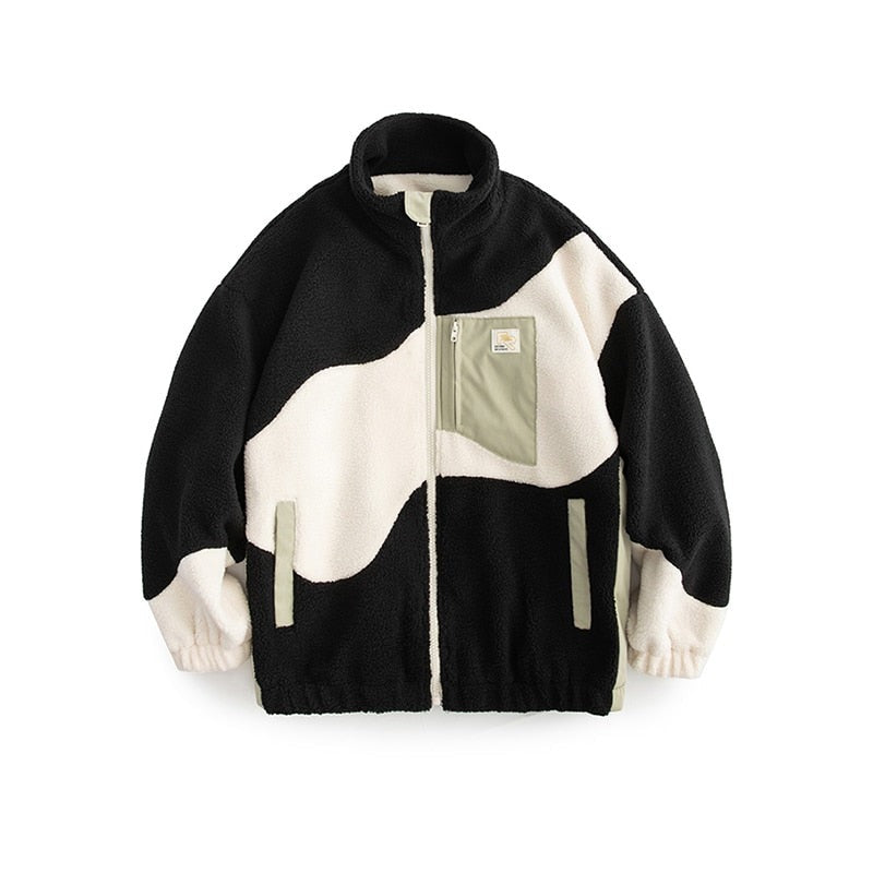 Twist Fleece Zip-Up Jacket