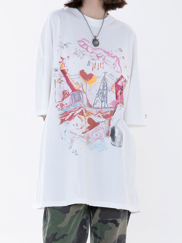 Retro Distressed Chaos T-Shirt