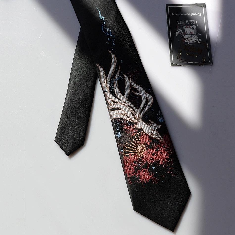 Fox-Themed Necktie