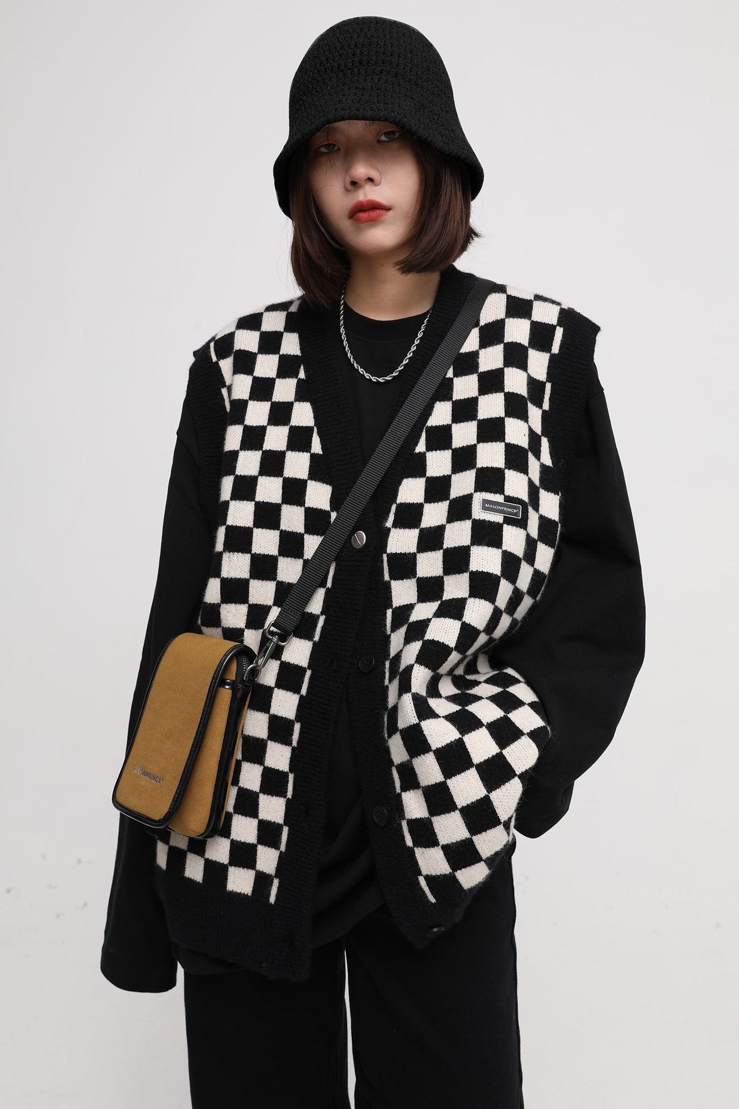 MASONPRINCE Edith Knit Sweater Cardigan