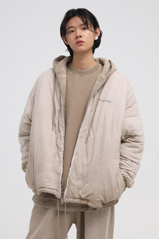 MASONPRINCE Padded Zip-Up Hooded Jacket