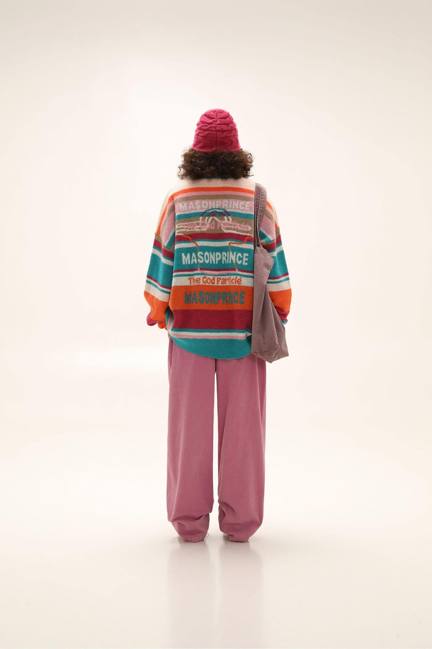 MASONPRINCE Colorful Alpaca Knit Sweater