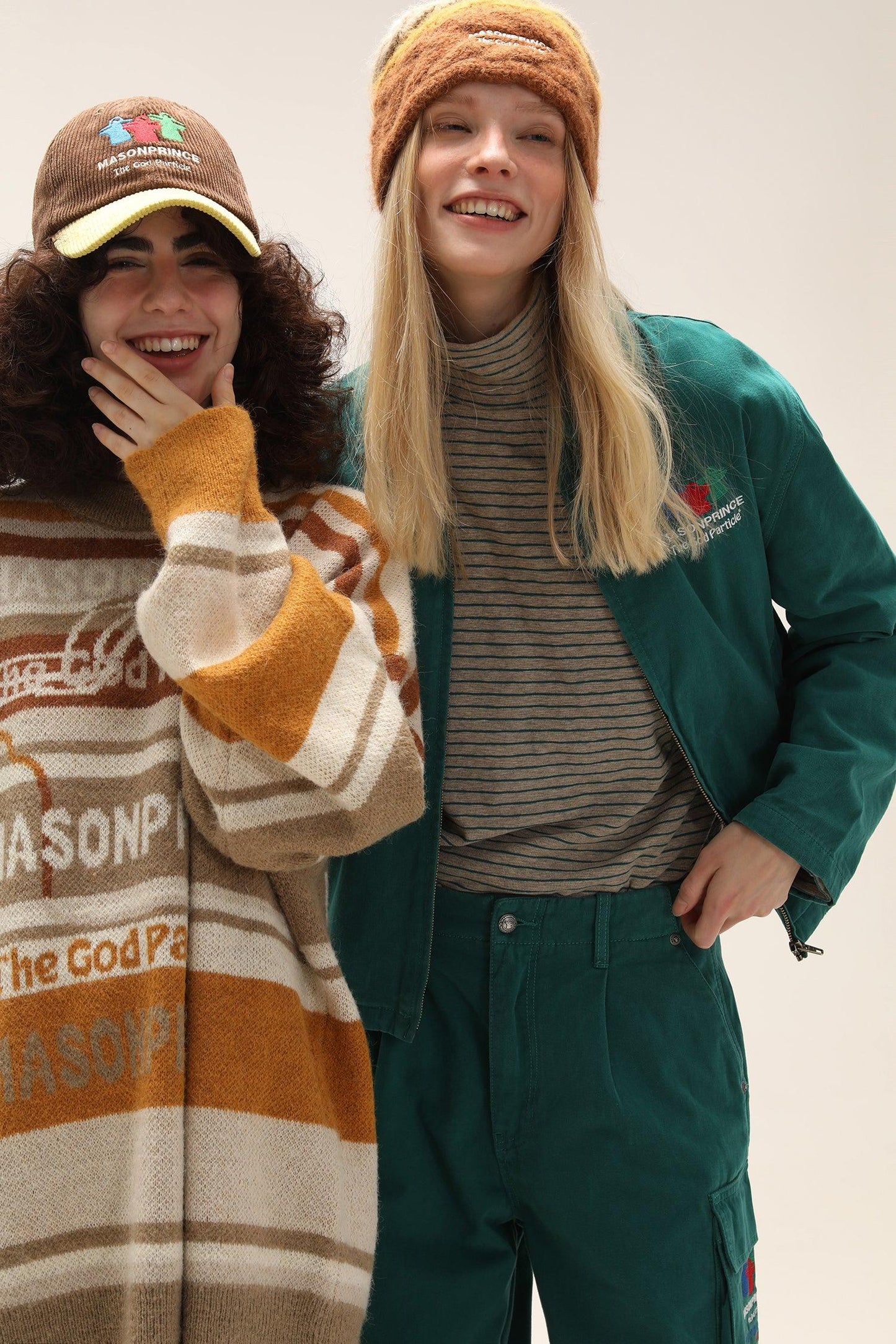 MASONPRINCE Colorful Alpaca Knit Sweater