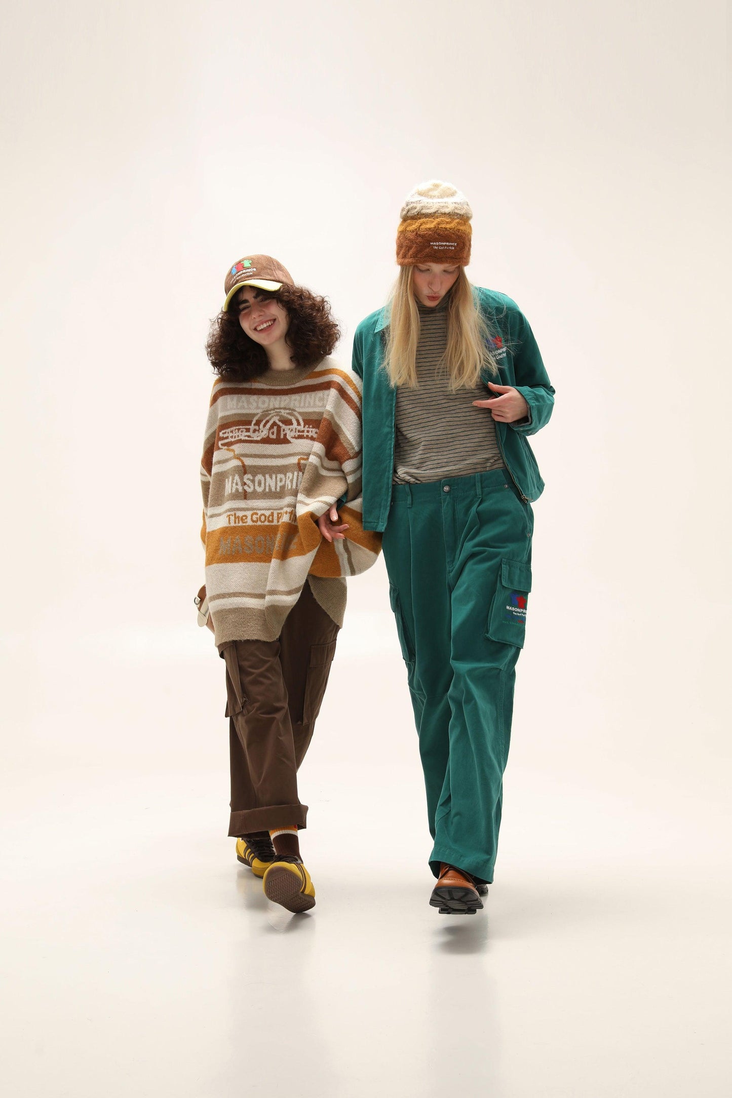 MASONPRINCE Colorful Alpaca Knit Sweater