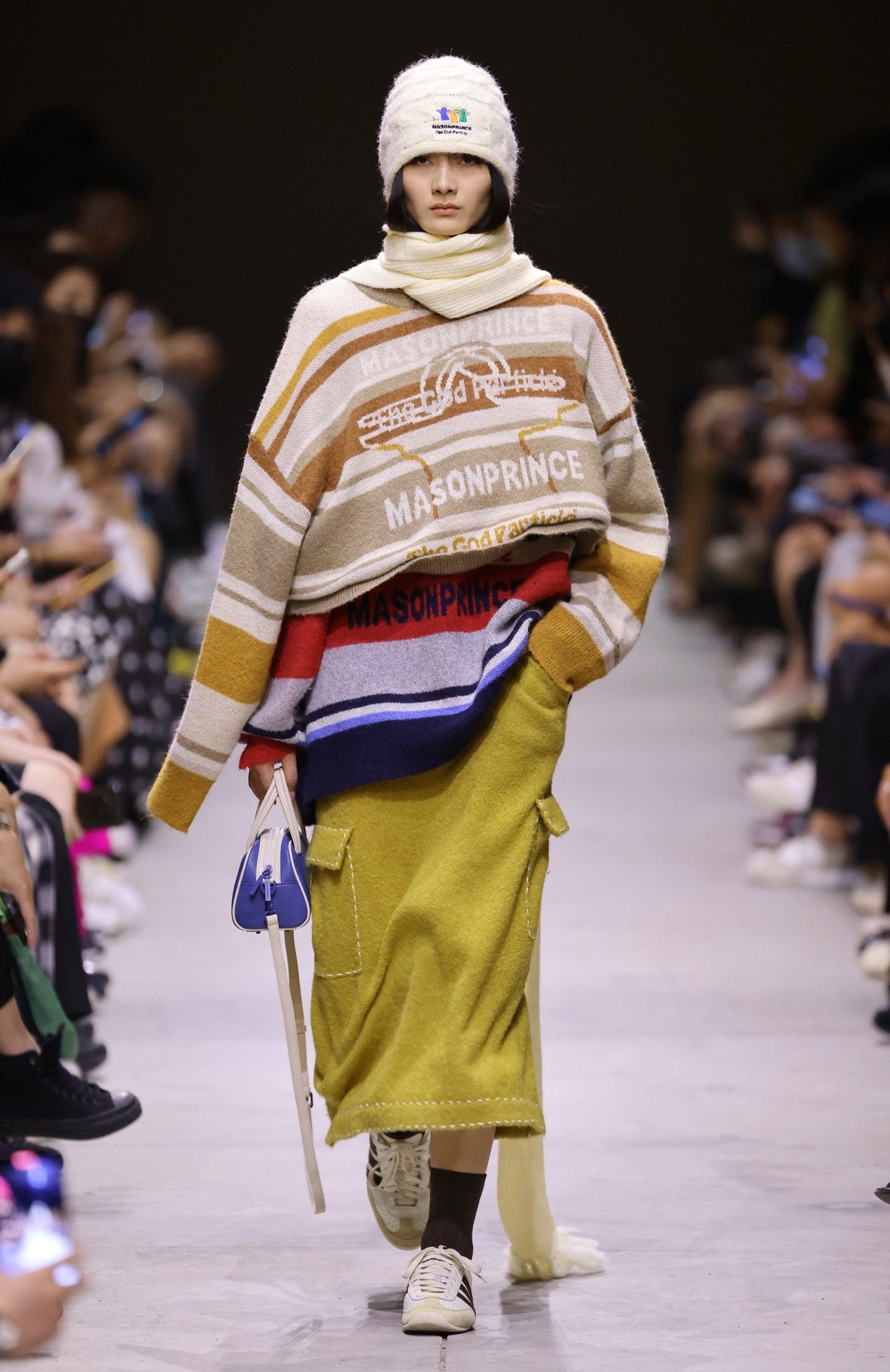 MASONPRINCE Colorful Alpaca Knit Sweater