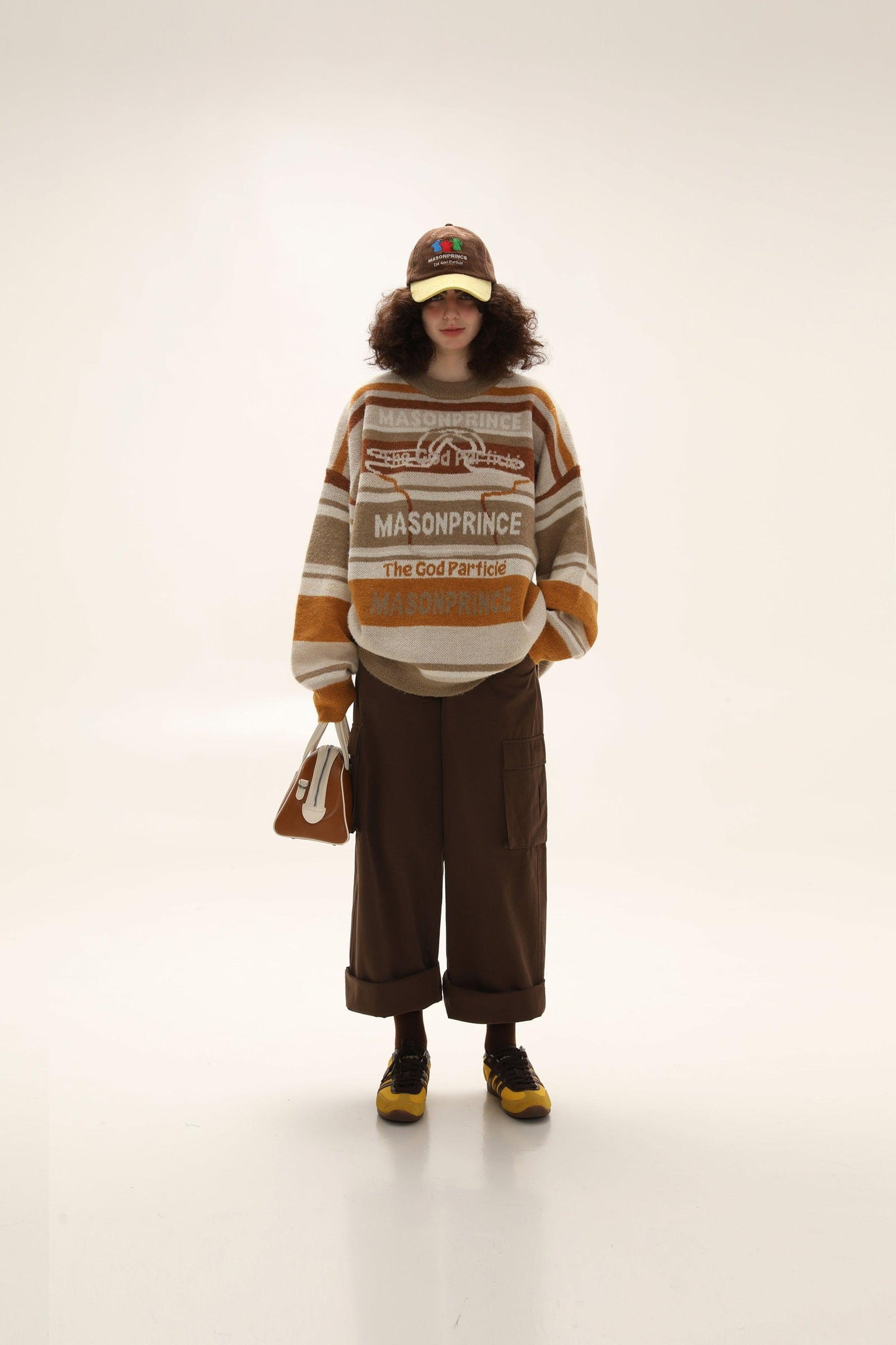 MASONPRINCE Colorful Alpaca Knit Sweater