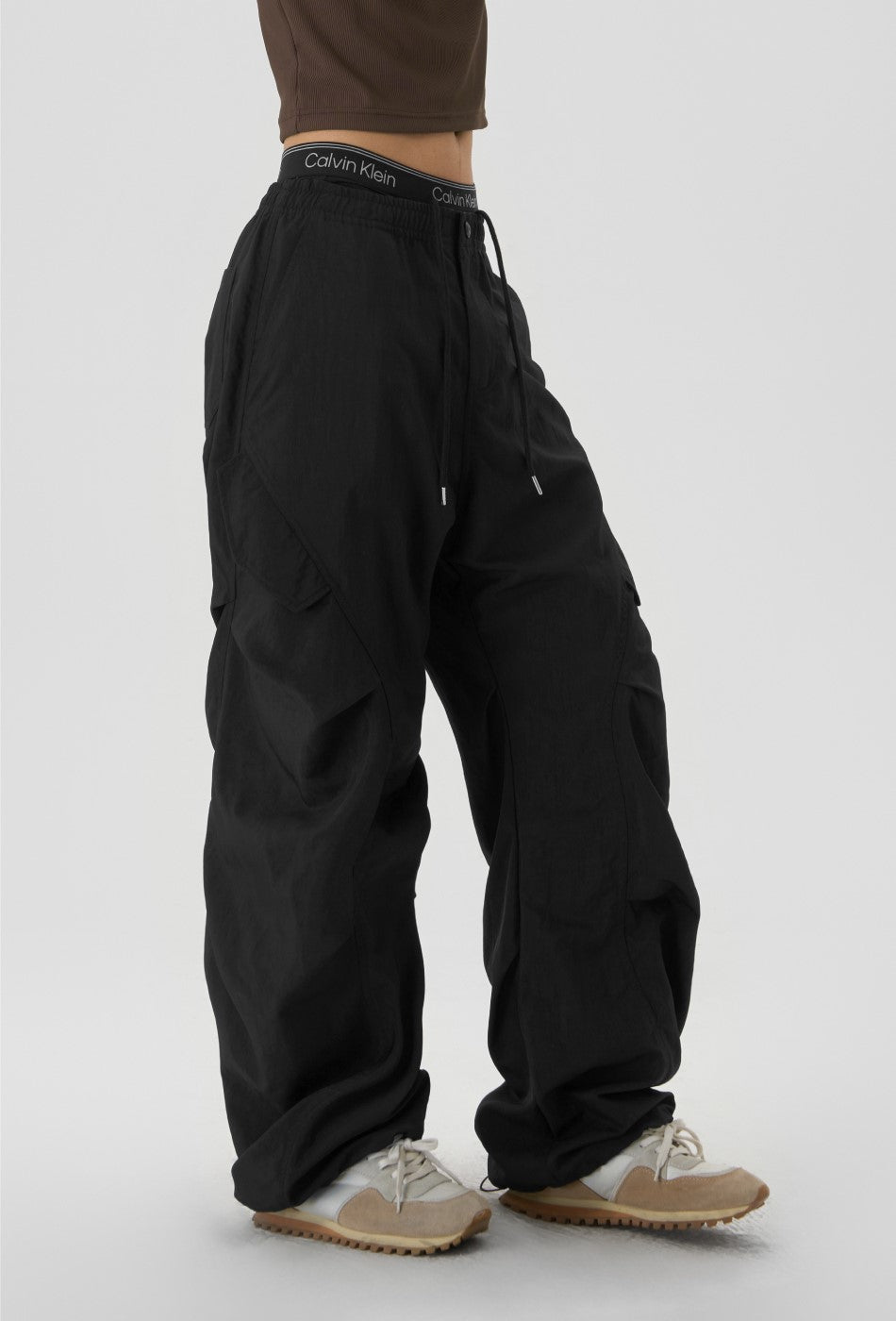 JHYQ Pleated Cargo Trousers