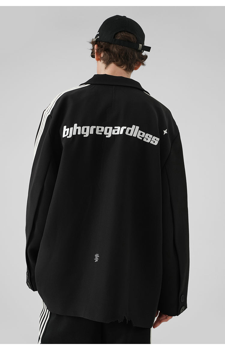 BJHG Striped Blazer Jacket