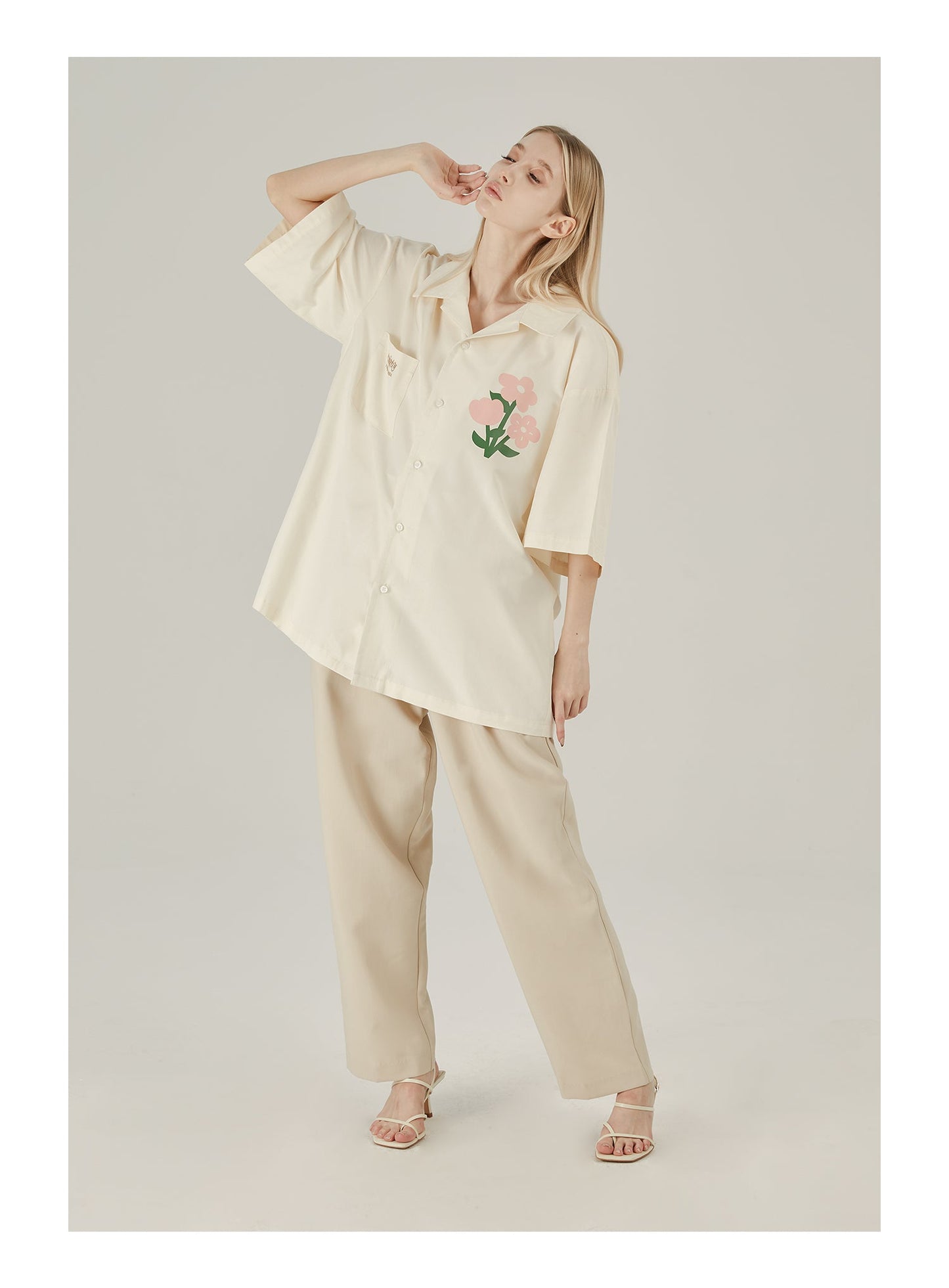 Off-White Button-Up Shirt - EMPTY REFERENCE