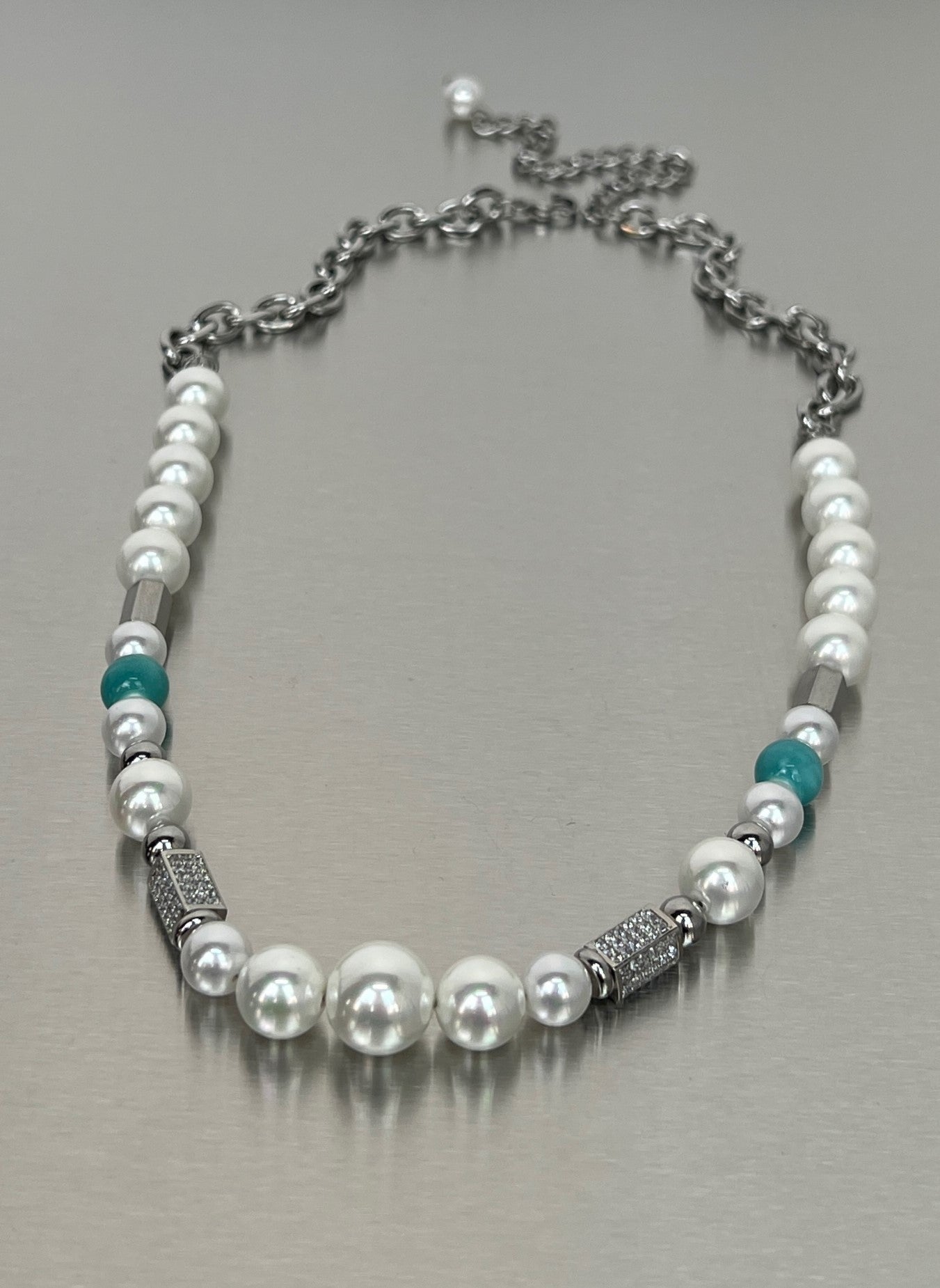 MINBIN Tiru Pearl Pendant Necklace