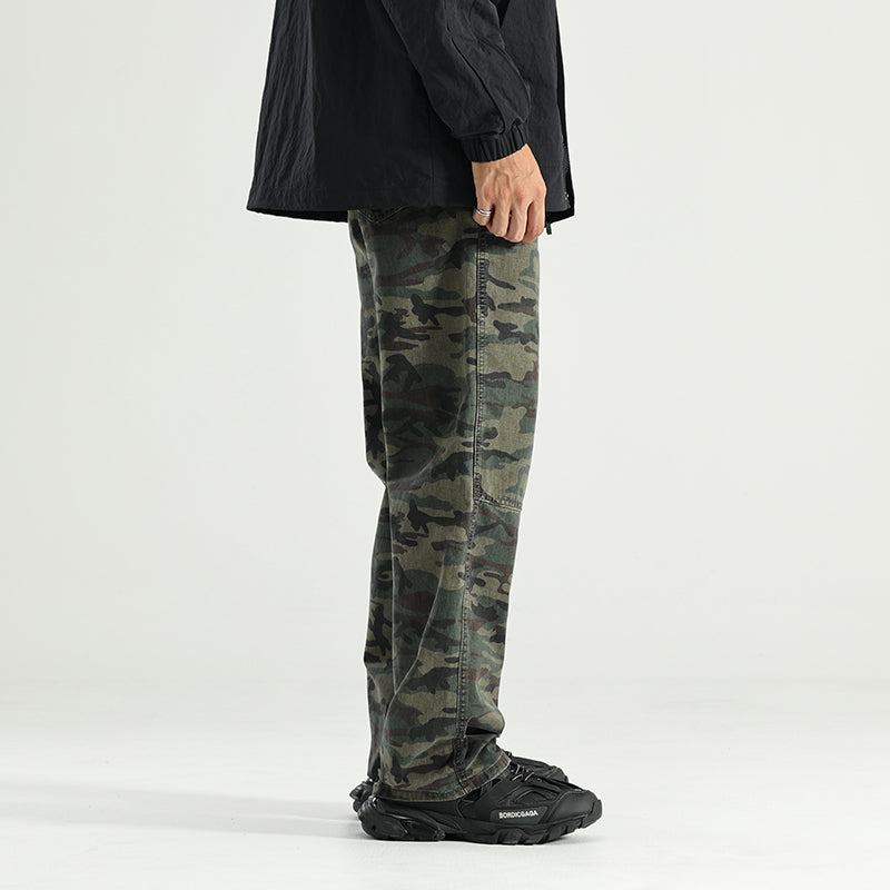 GTRG Camo Print Jeans