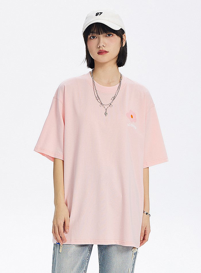 ICONSLAB Floral Garden T-Shirt