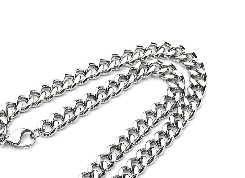 GUUKA 'Lightning Bar' Double Chain Necklace