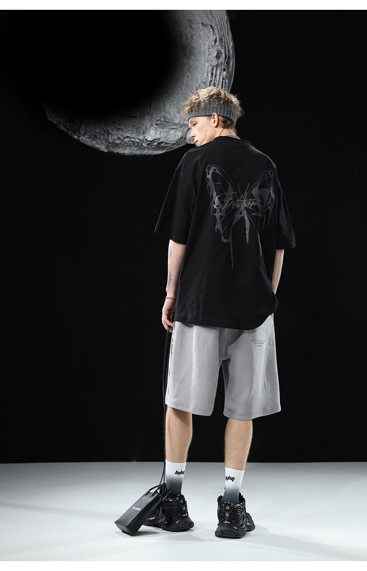 BJHG 3M Reflective Butterfly T-Shirt