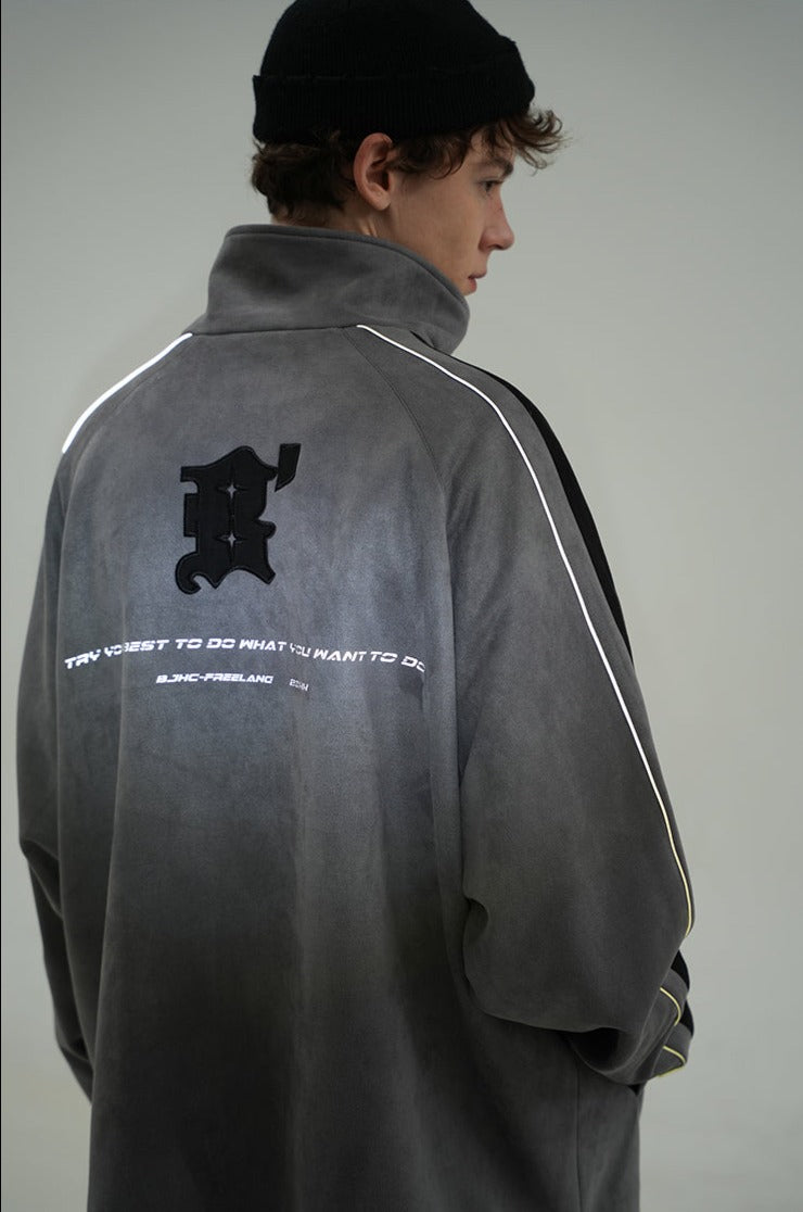 BJHG 3M Suede Athletic Jacket