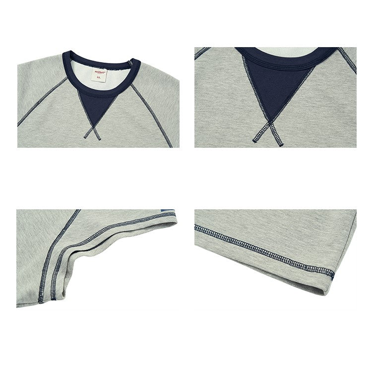 Mentmate Sleeveless Tee with Contrast Stitching