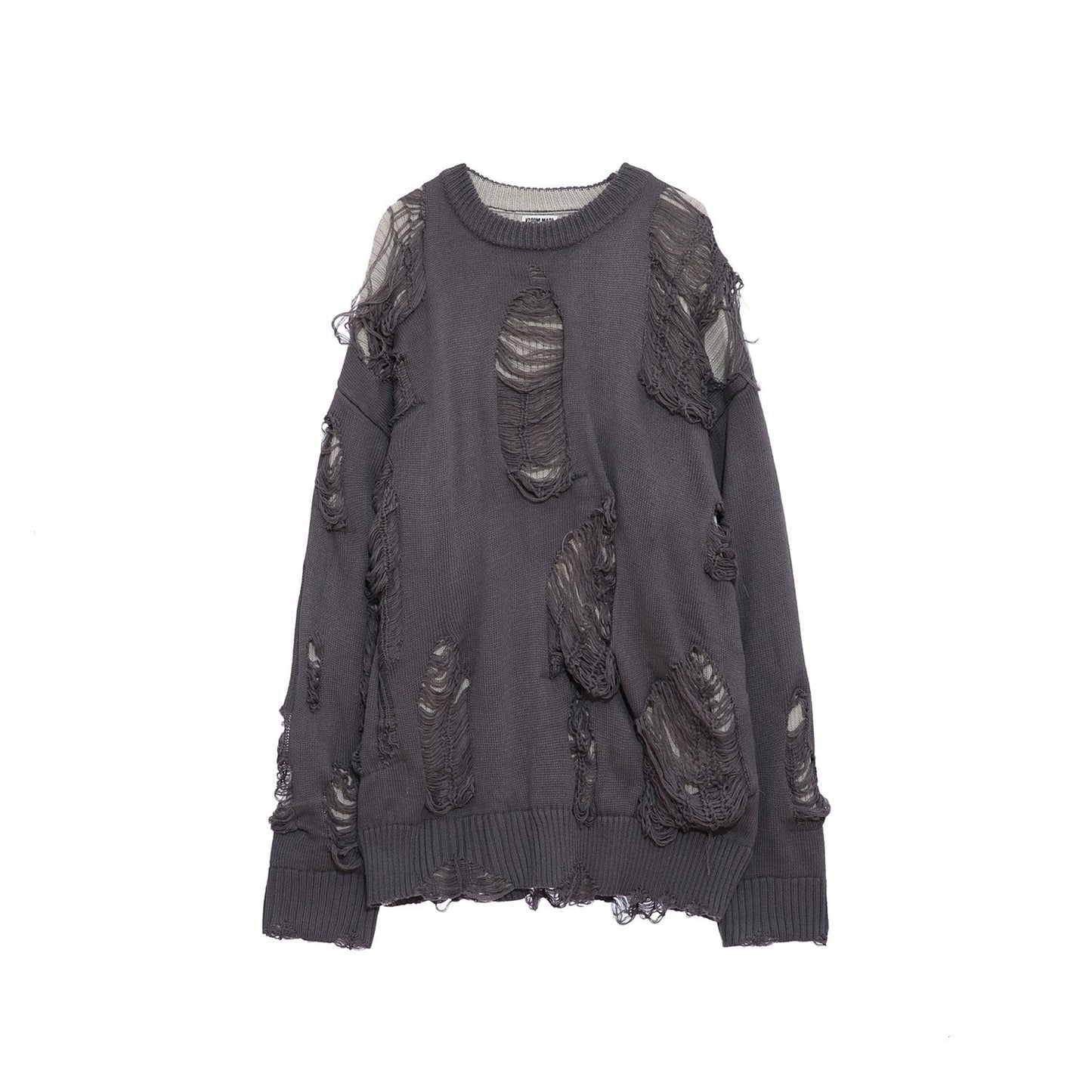 MaxDstr Distressed Grunge Sweater