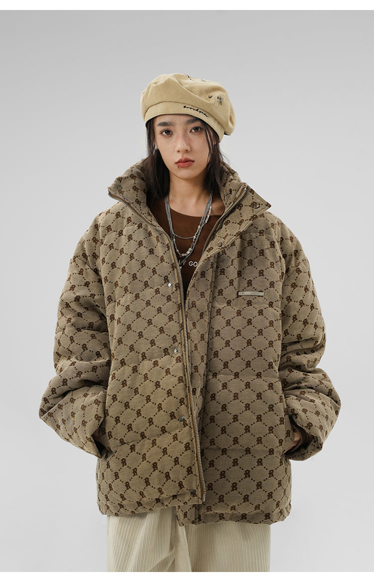 BJHG Personalized Monogram Puffer Jacket
