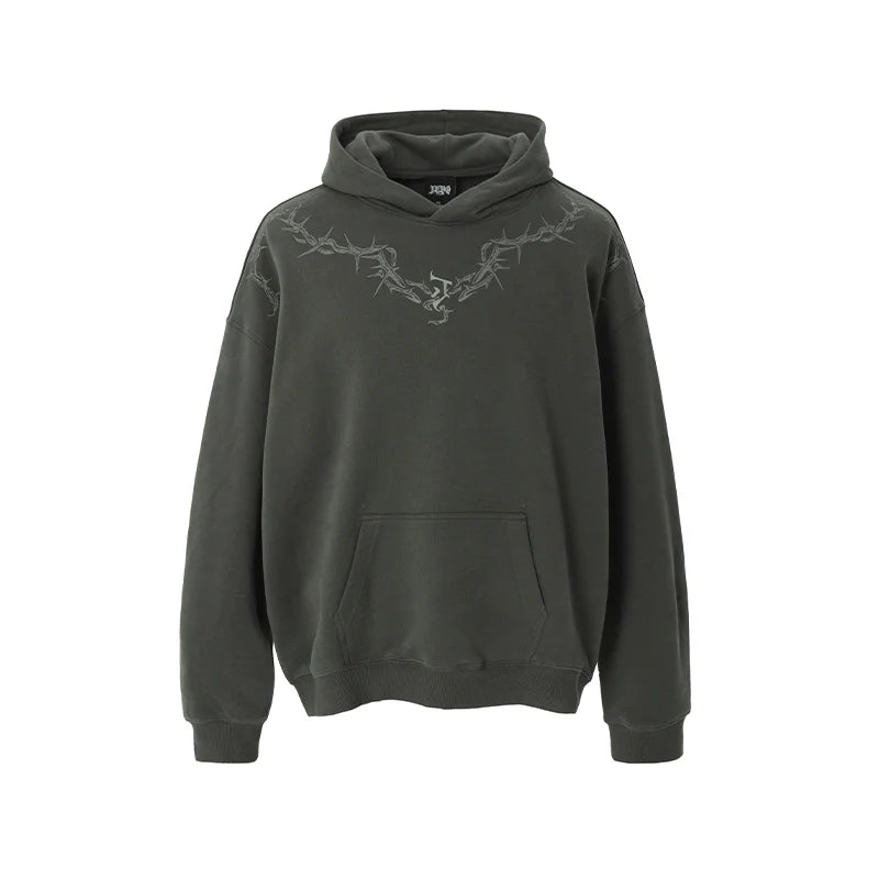 JHYQ Spiked Hoodie