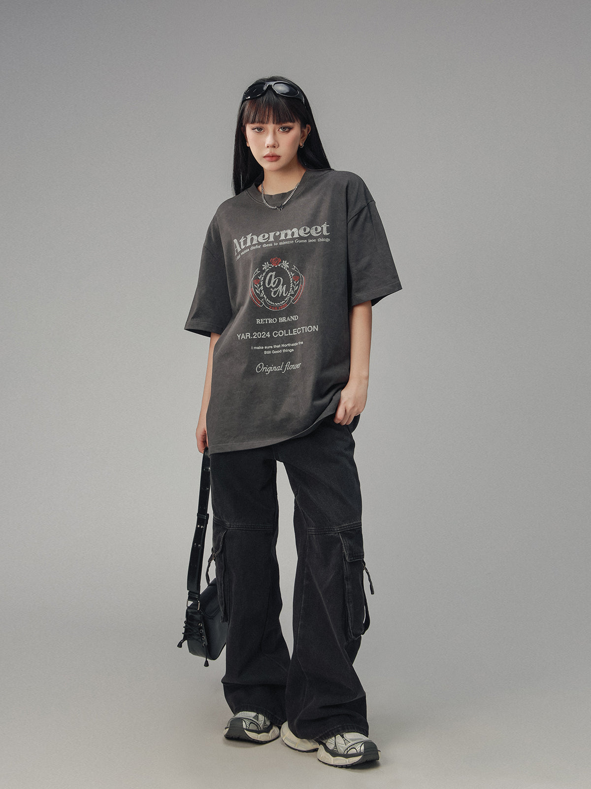 CTB Retro Distressed College T-Shirt